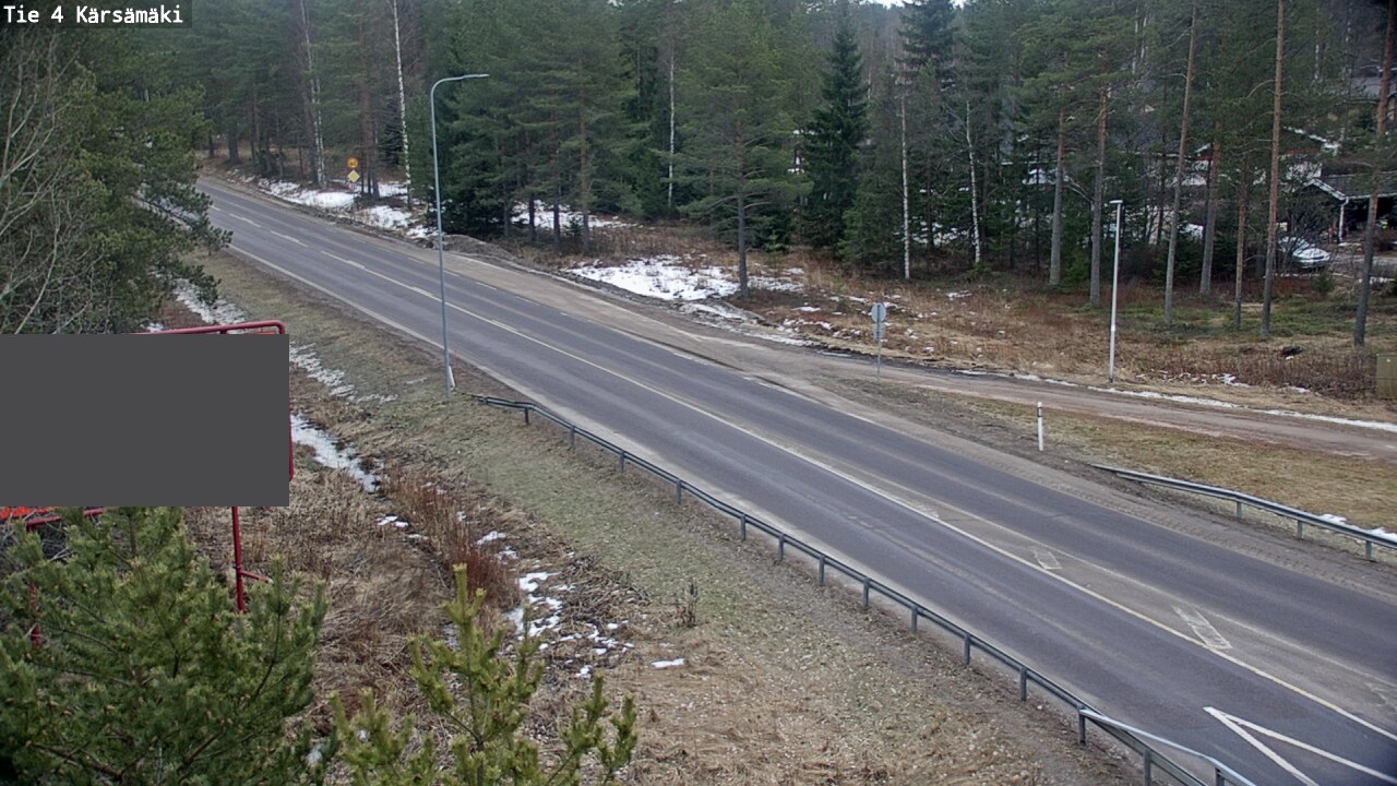 Weather Camera Image Road 4 Kärsämäki, Kärsämäki, Pohjois-Pohjanmaa