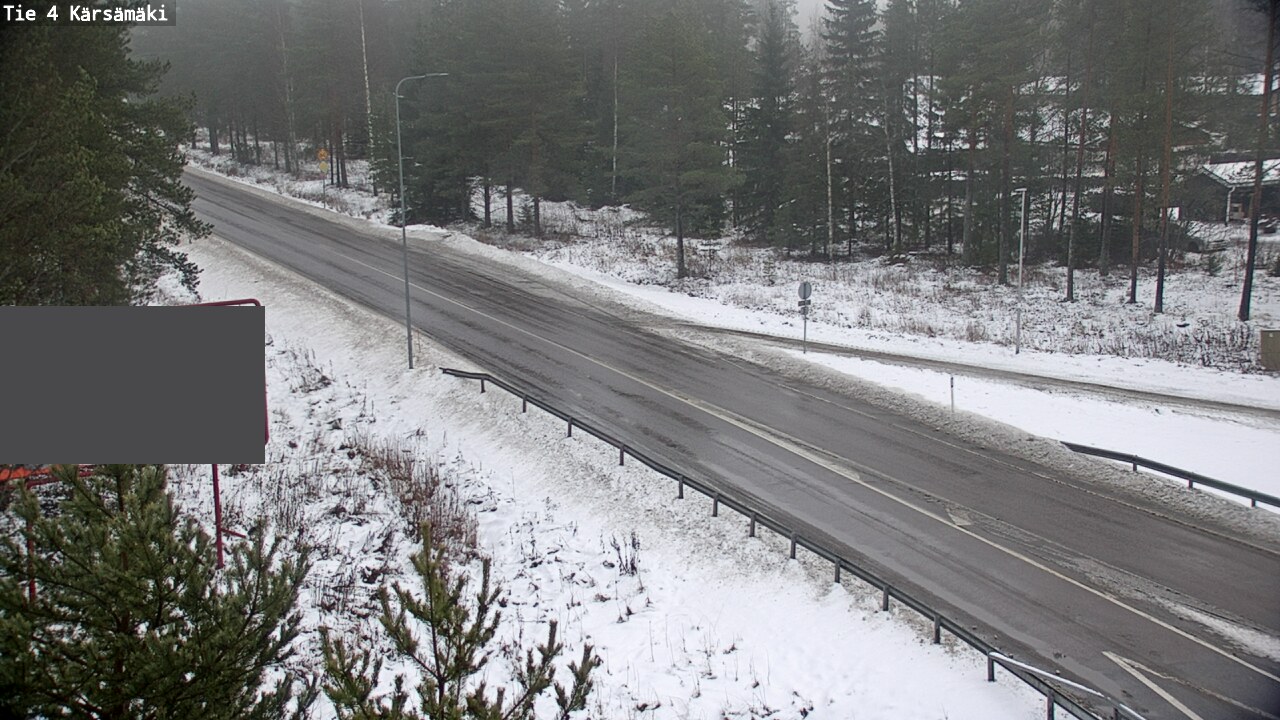Weather Camera Image Road 4 Kärsämäki, Kärsämäki, Pohjois-Pohjanmaa