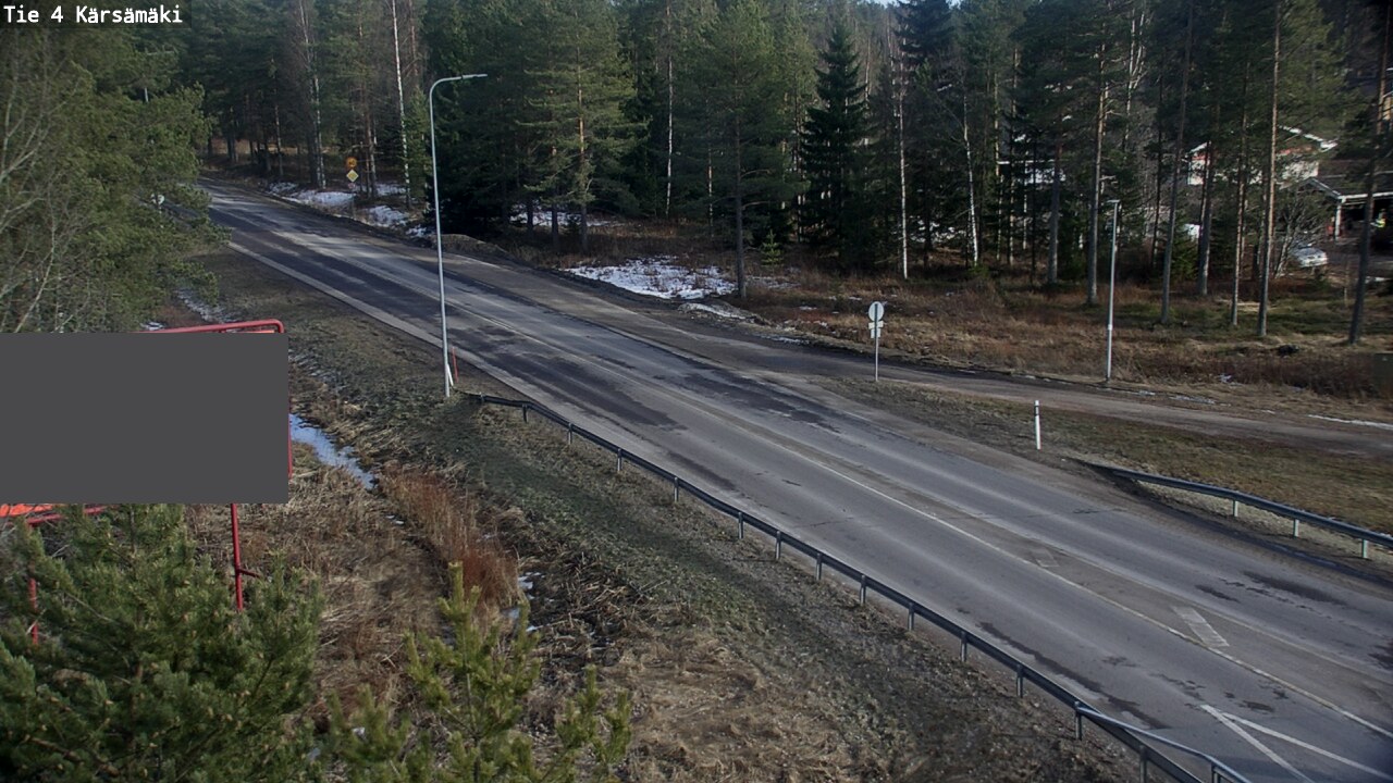 Weather Camera Image Road 4 Kärsämäki, Kärsämäki, Pohjois-Pohjanmaa