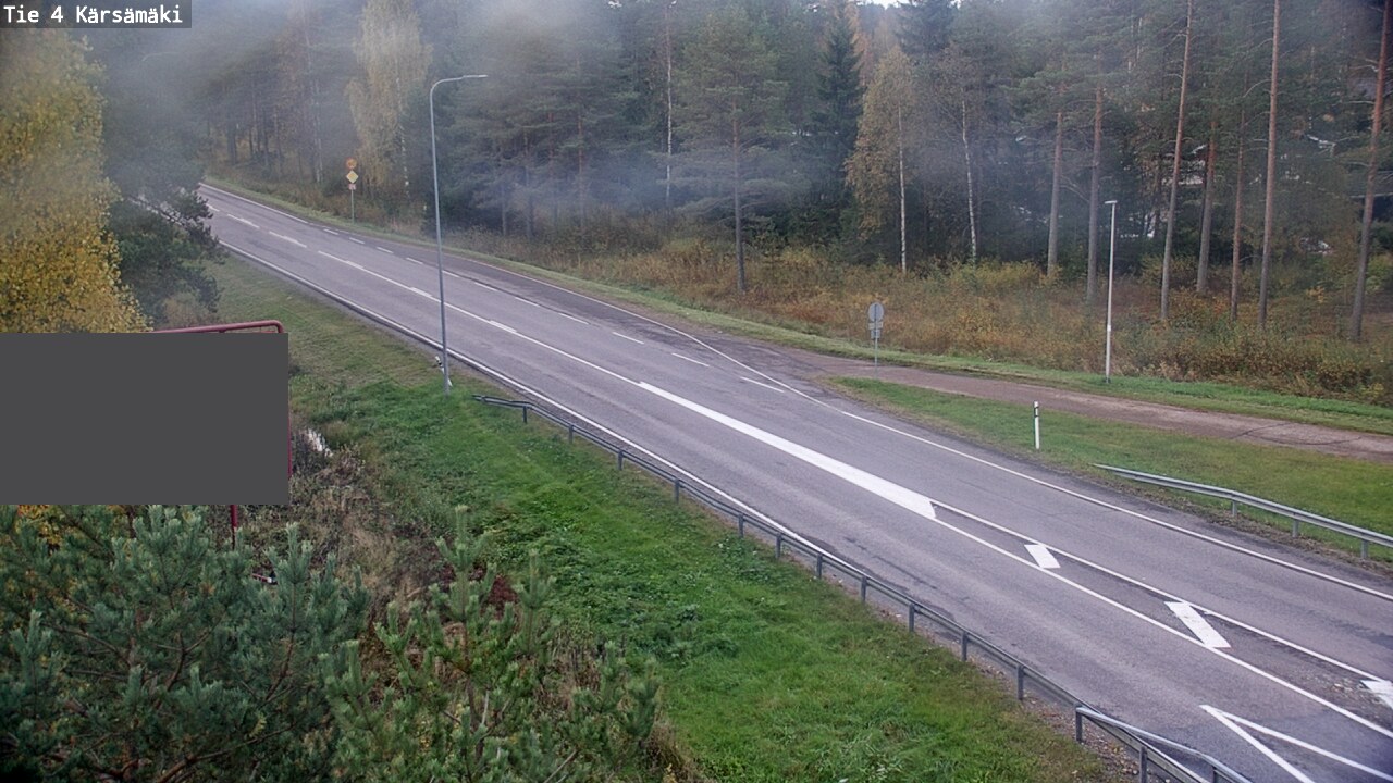 Weather Camera Image Väg 4 Kärsämäki, Kärsämäki, Pohjois-Pohjanmaa
