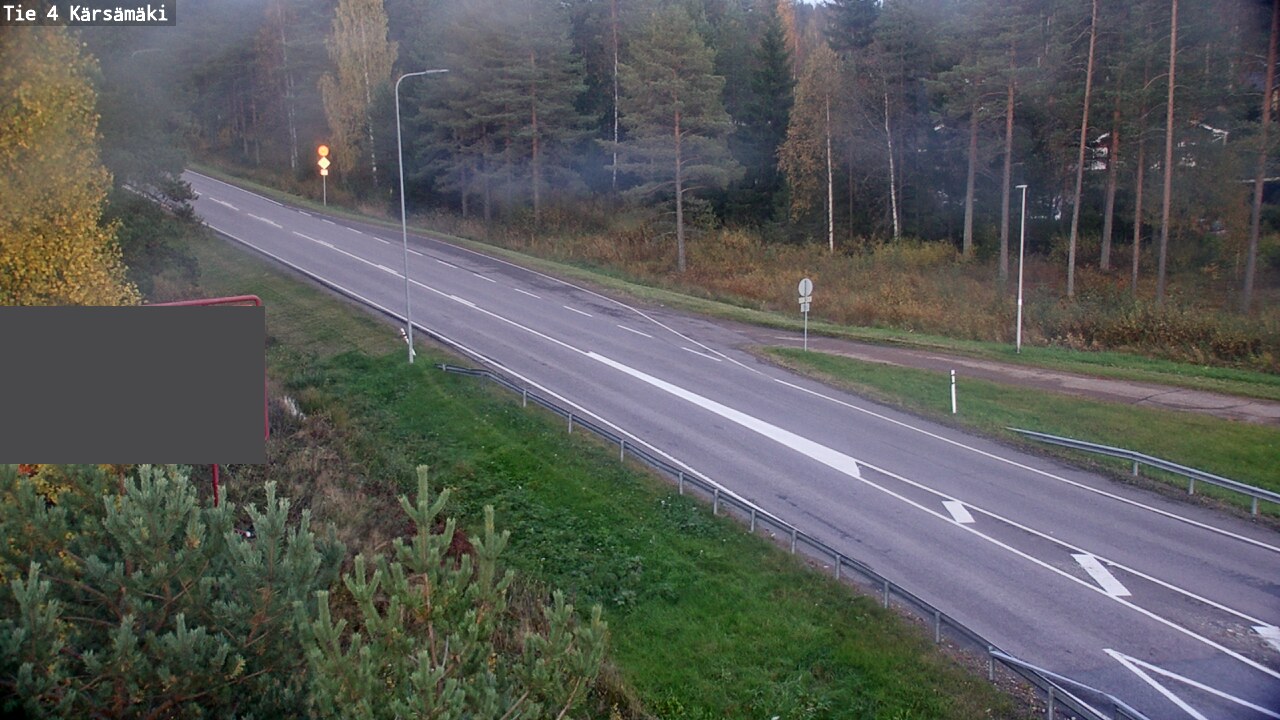 Weather Camera Image Väg 4 Kärsämäki, Kärsämäki, Pohjois-Pohjanmaa