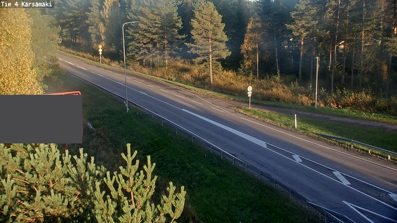 Weather Camera Image Väg 4 Kärsämäki, Kärsämäki, Pohjois-Pohjanmaa