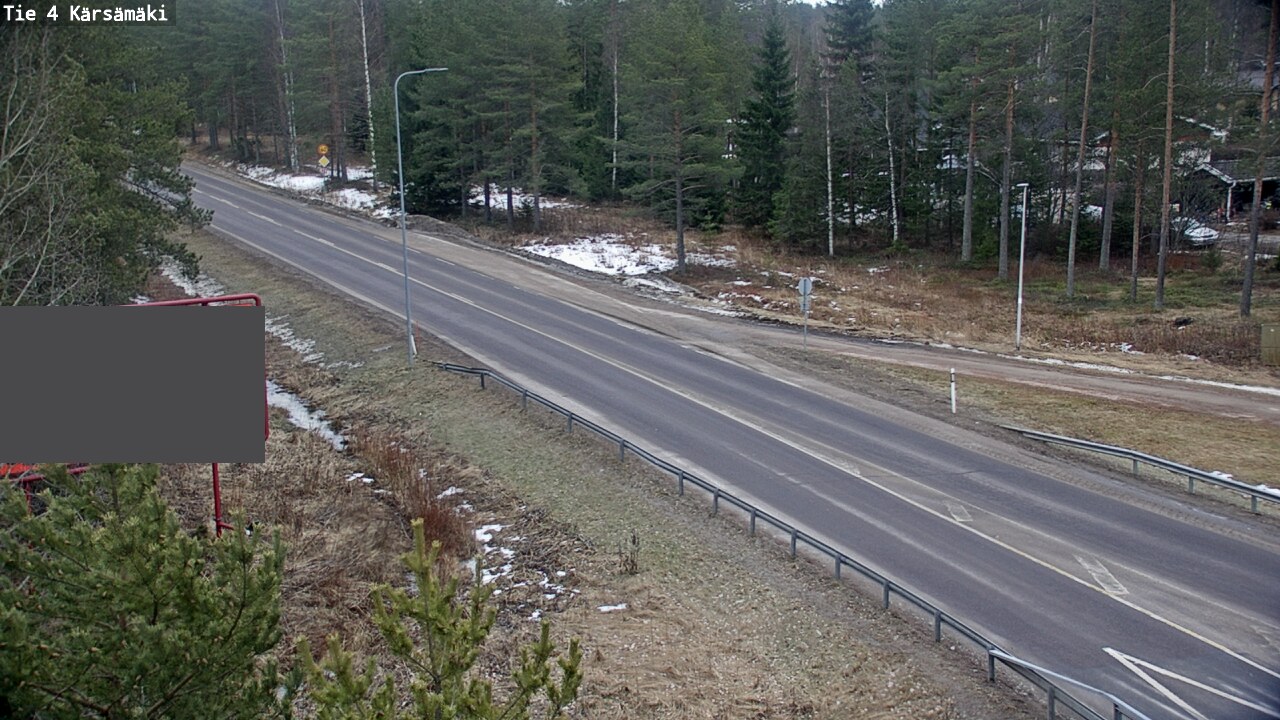 Weather Camera Image Road 4 Kärsämäki, Kärsämäki, Pohjois-Pohjanmaa