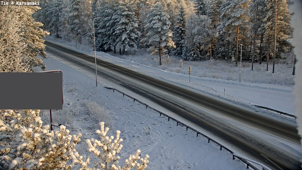 Weather Camera Image Road 4 Kärsämäki, Kärsämäki, Pohjois-Pohjanmaa