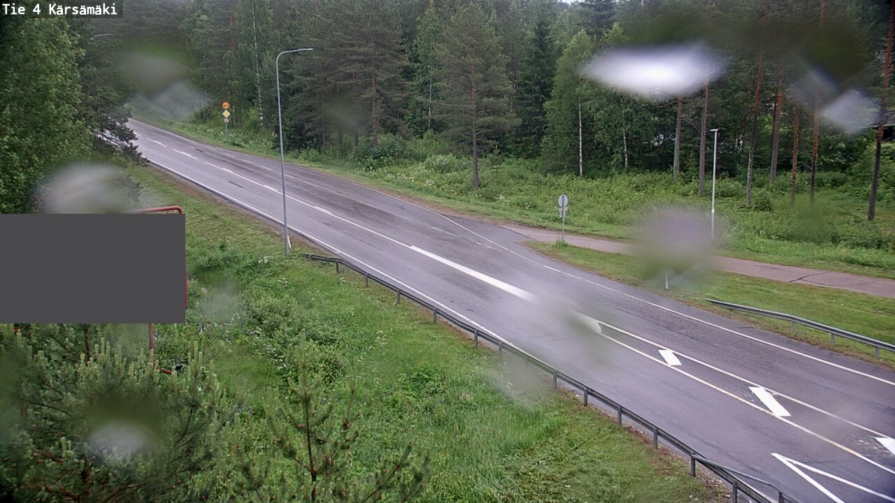 Weather Camera Image Väg 4 Kärsämäki, Kärsämäki, Pohjois-Pohjanmaa