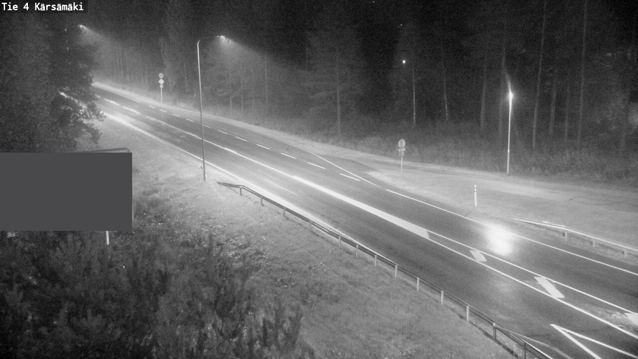 Weather Camera Image Väg 4 Kärsämäki, Kärsämäki, Pohjois-Pohjanmaa