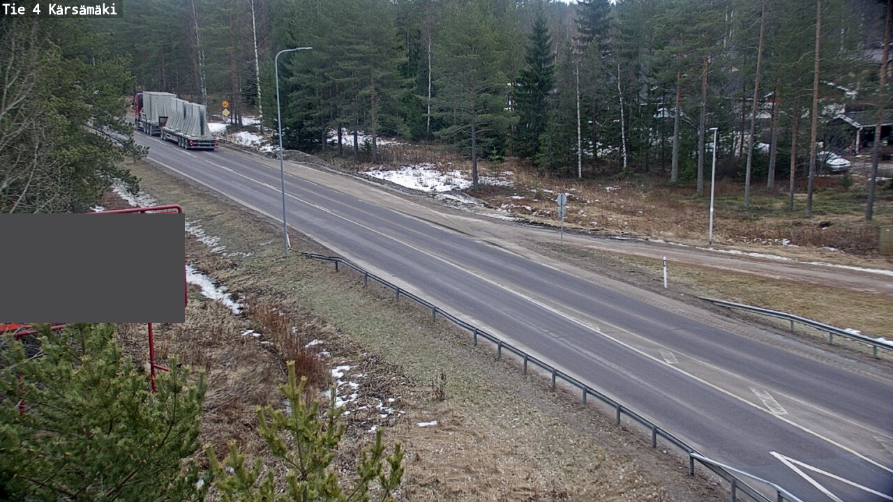 Weather Camera Image Road 4 Kärsämäki, Kärsämäki, Pohjois-Pohjanmaa