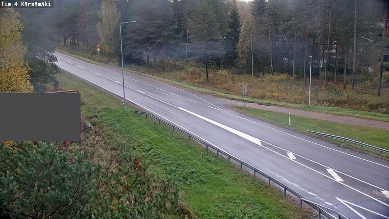 Weather Camera Image Väg 4 Kärsämäki, Kärsämäki, Pohjois-Pohjanmaa