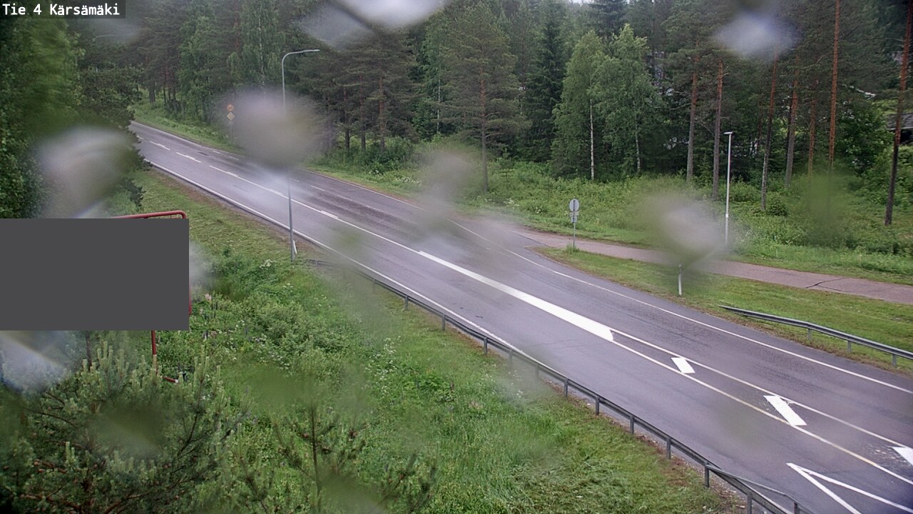 Weather Camera Image Road 4 Kärsämäki, Kärsämäki, Pohjois-Pohjanmaa