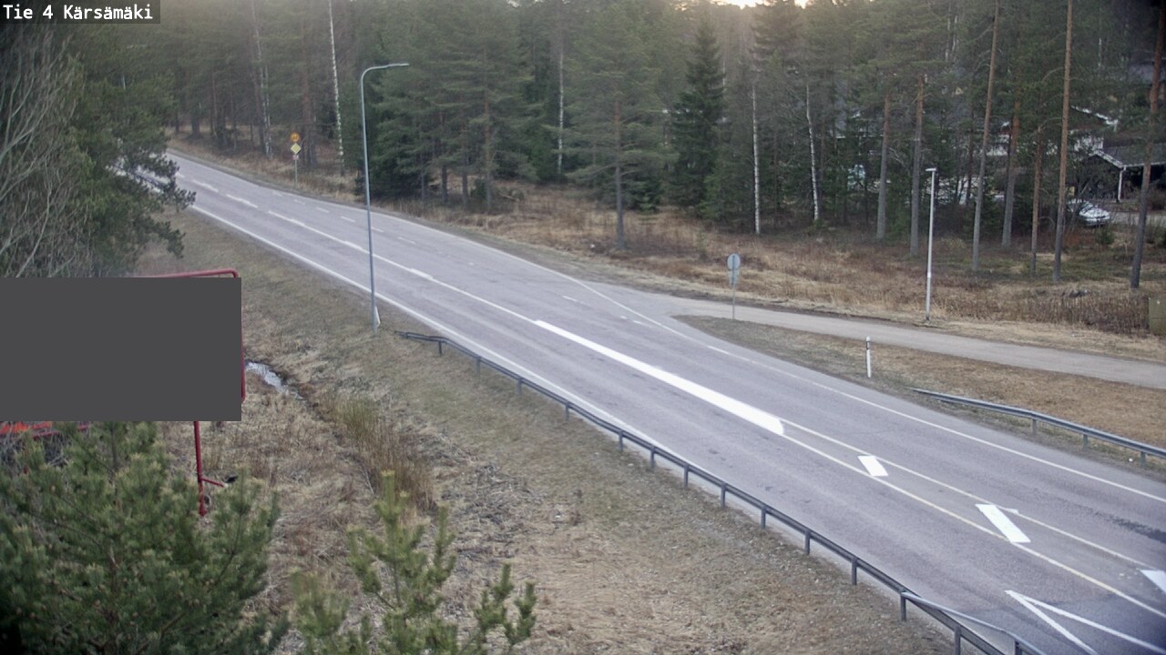 Weather Camera Image Väg 4 Kärsämäki, Kärsämäki, Pohjois-Pohjanmaa