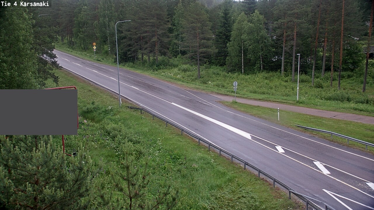 Weather Camera Image Road 4 Kärsämäki, Kärsämäki, Pohjois-Pohjanmaa
