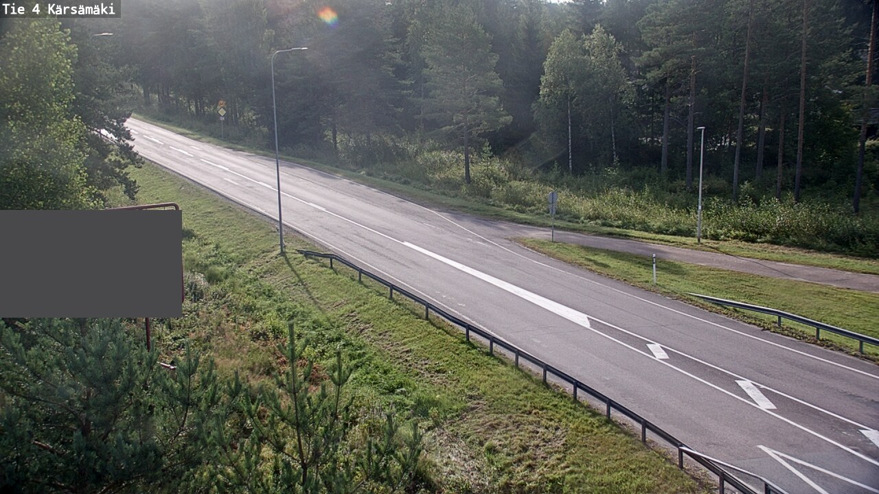 Weather Camera Image Road 4 Kärsämäki, Kärsämäki, Pohjois-Pohjanmaa