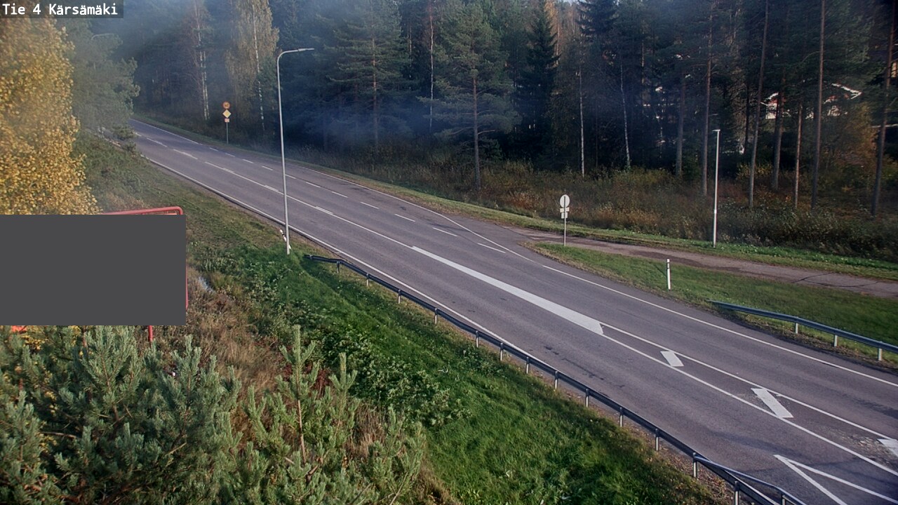 Weather Camera Image Road 4 Kärsämäki, Kärsämäki, Pohjois-Pohjanmaa