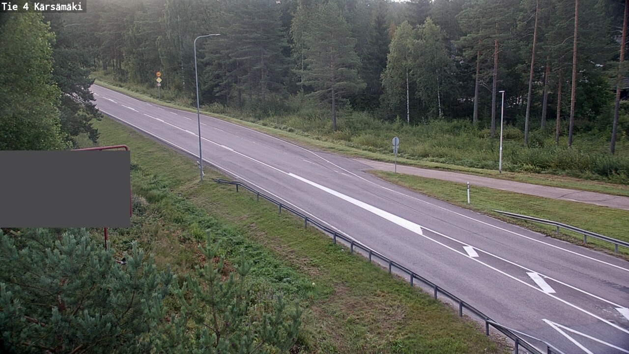 Weather Camera Image Road 4 Kärsämäki, Kärsämäki, Pohjois-Pohjanmaa
