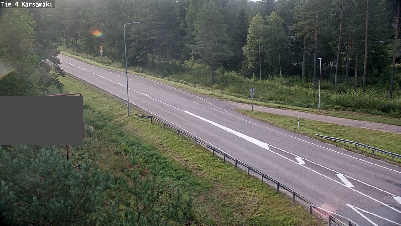 Weather Camera Image Road 4 Kärsämäki, Kärsämäki, Pohjois-Pohjanmaa