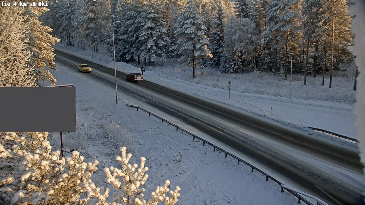 Weather Camera Image Road 4 Kärsämäki, Kärsämäki, Pohjois-Pohjanmaa