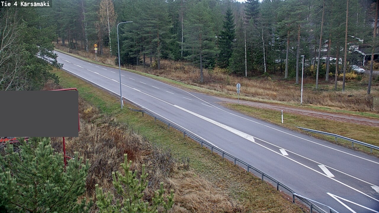 Weather Camera Image Väg 4 Kärsämäki, Kärsämäki, Pohjois-Pohjanmaa