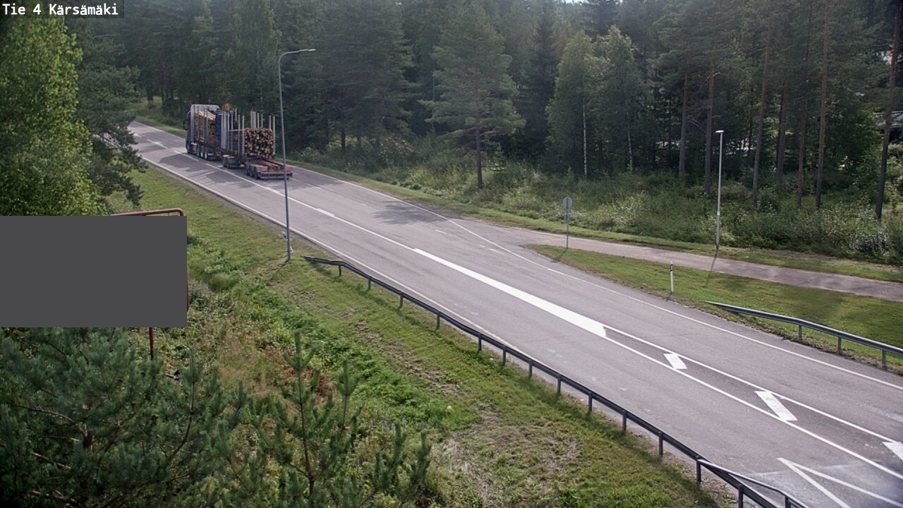 Weather Camera Image Road 4 Kärsämäki, Kärsämäki, Pohjois-Pohjanmaa