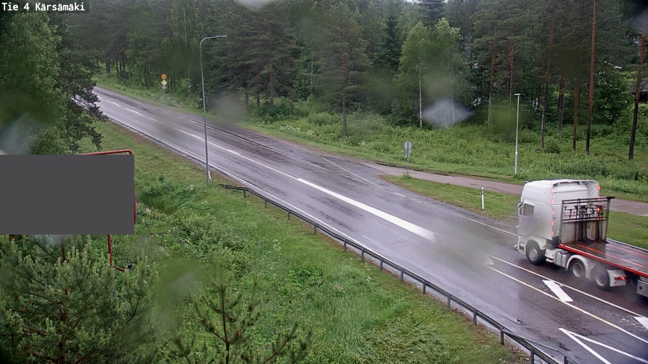 Weather Camera Image Road 4 Kärsämäki, Kärsämäki, Pohjois-Pohjanmaa