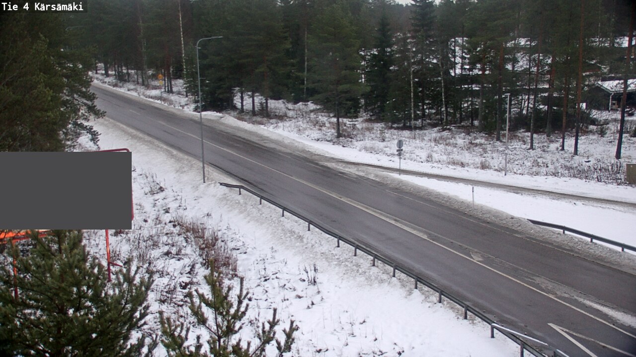 Weather Camera Image Road 4 Kärsämäki, Kärsämäki, Pohjois-Pohjanmaa