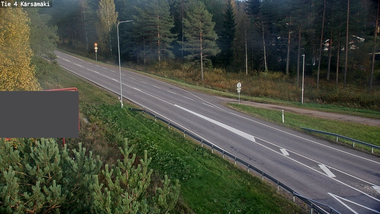Weather Camera Image Road 4 Kärsämäki, Kärsämäki, Pohjois-Pohjanmaa