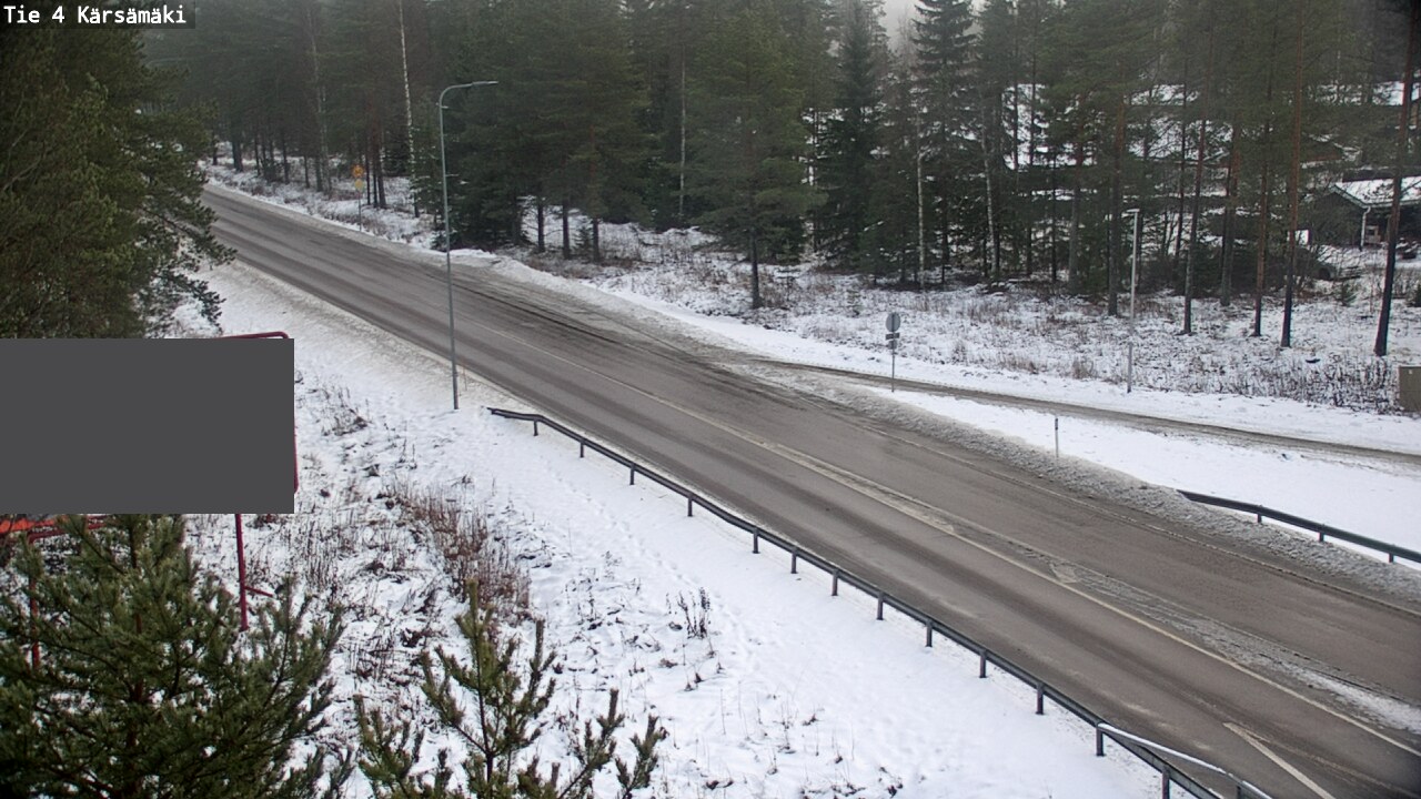 Weather Camera Image Road 4 Kärsämäki, Kärsämäki, Pohjois-Pohjanmaa