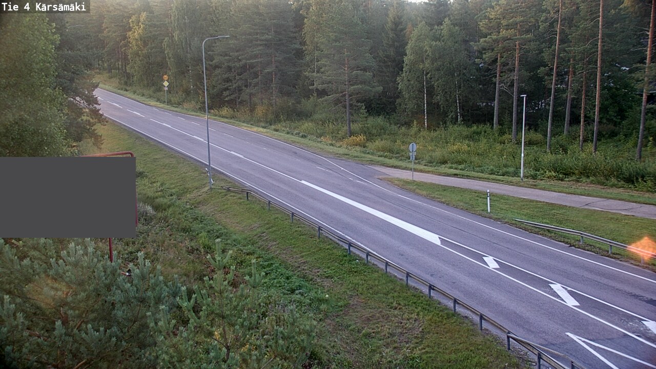 Weather Camera Image Road 4 Kärsämäki, Kärsämäki, Pohjois-Pohjanmaa