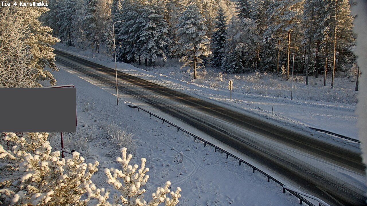 Weather Camera Image Road 4 Kärsämäki, Kärsämäki, Pohjois-Pohjanmaa