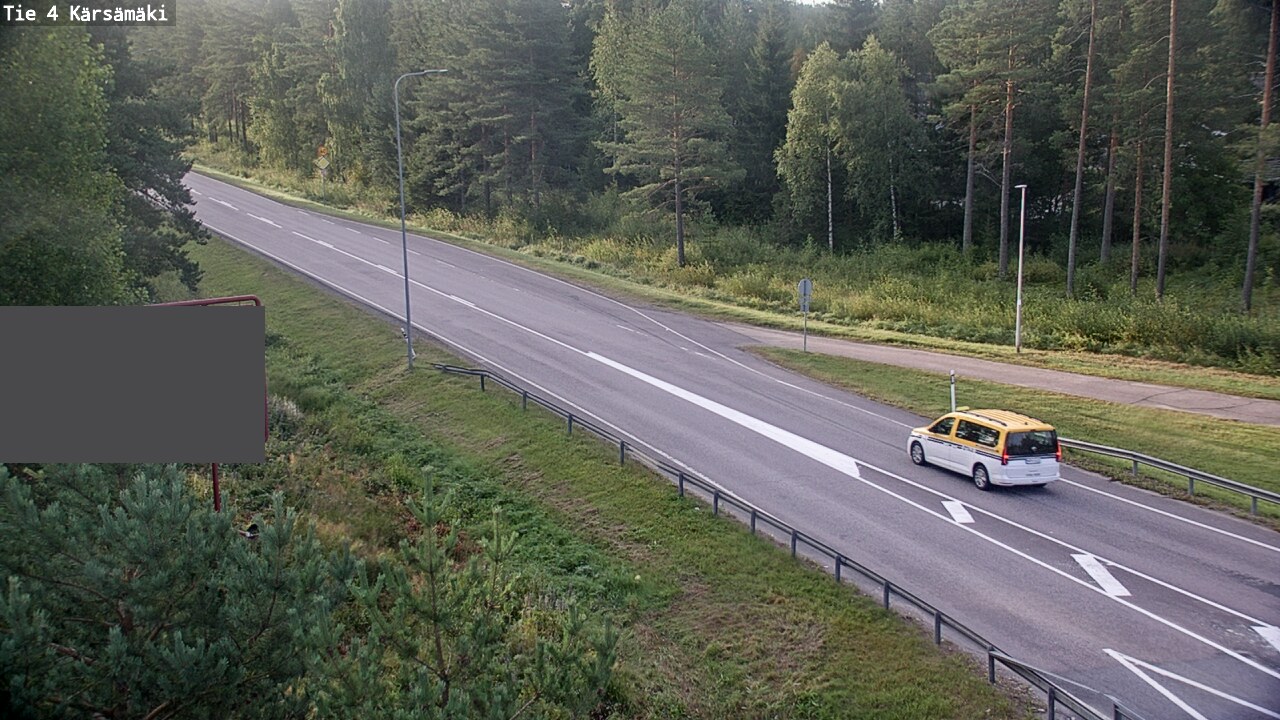 Weather Camera Image Road 4 Kärsämäki, Kärsämäki, Pohjois-Pohjanmaa