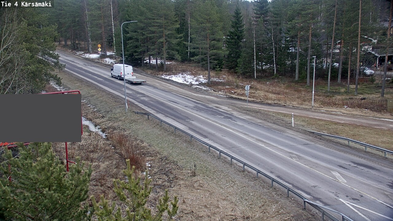 Weather Camera Image Väg 4 Kärsämäki, Kärsämäki, Pohjois-Pohjanmaa