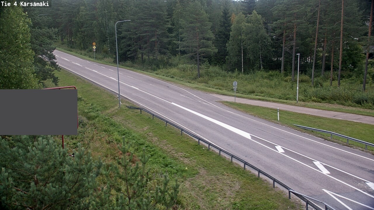Weather Camera Image Road 4 Kärsämäki, Kärsämäki, Pohjois-Pohjanmaa