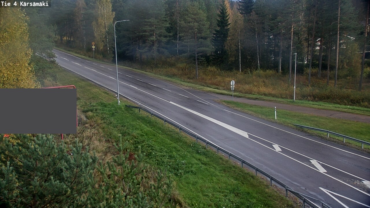 Weather Camera Image Väg 4 Kärsämäki, Kärsämäki, Pohjois-Pohjanmaa