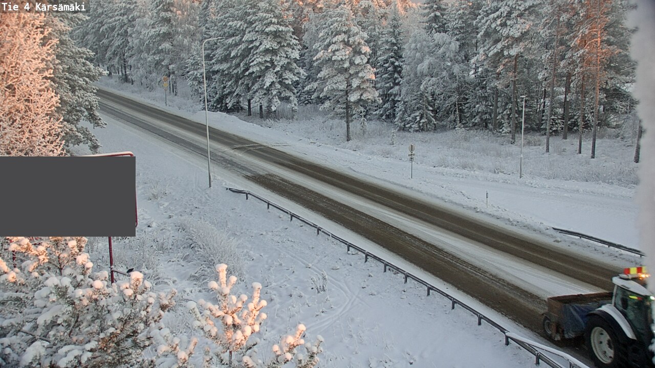 Weather Camera Image Road 4 Kärsämäki, Kärsämäki, Pohjois-Pohjanmaa