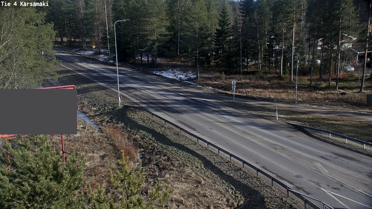 Weather Camera Image Road 4 Kärsämäki, Kärsämäki, Pohjois-Pohjanmaa