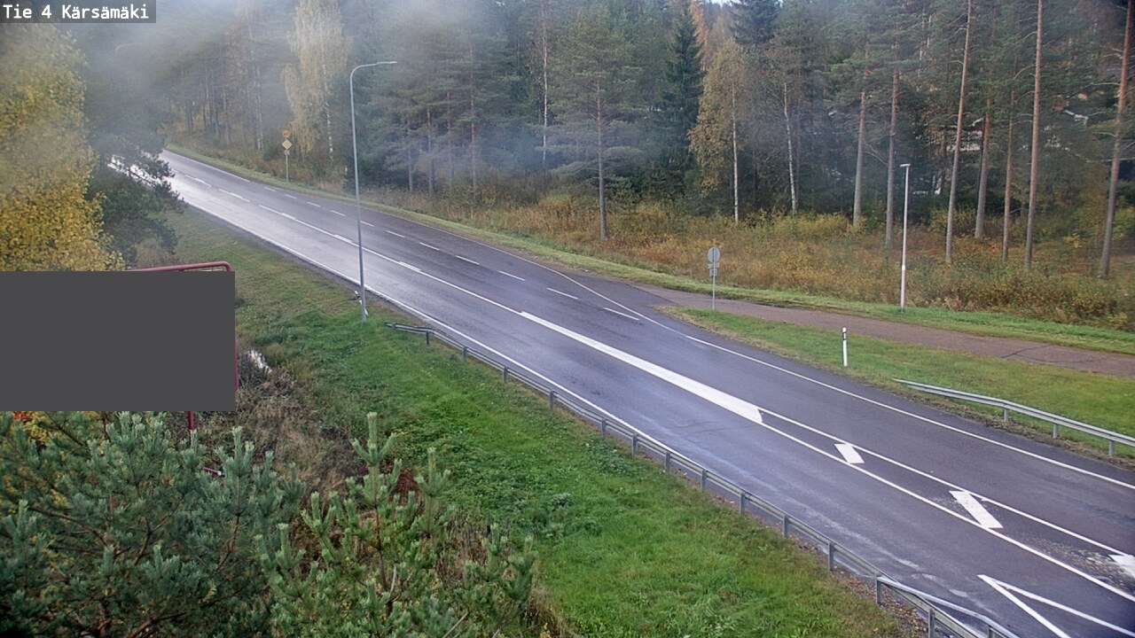 Weather Camera Image Väg 4 Kärsämäki, Kärsämäki, Pohjois-Pohjanmaa