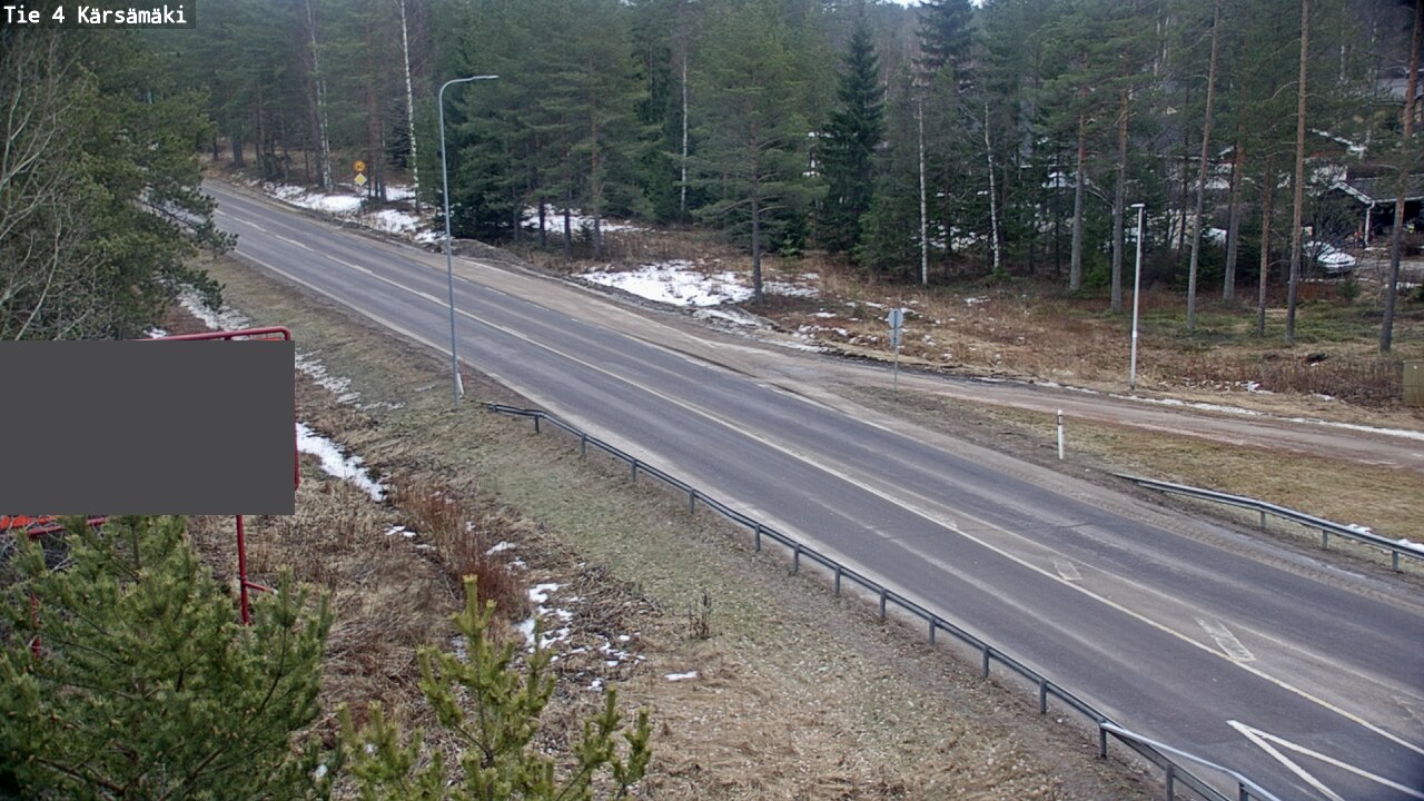 Weather Camera Image Väg 4 Kärsämäki, Kärsämäki, Pohjois-Pohjanmaa