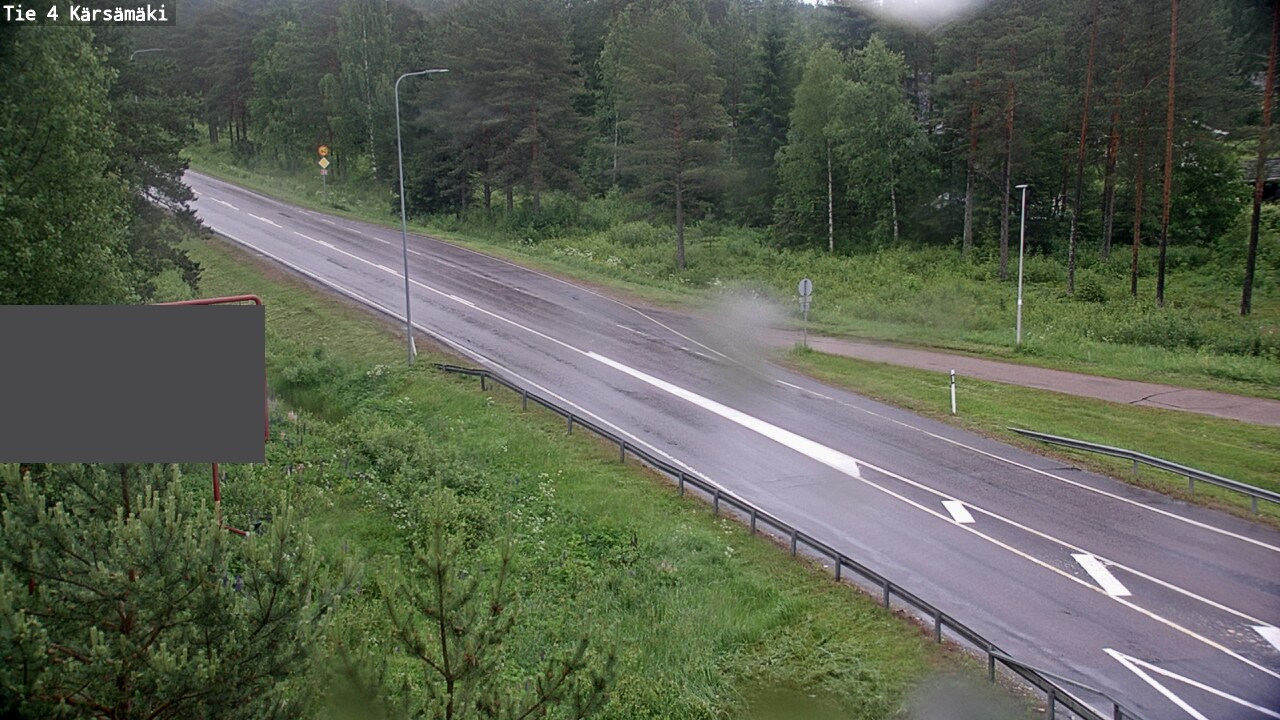 Weather Camera Image Road 4 Kärsämäki, Kärsämäki, Pohjois-Pohjanmaa