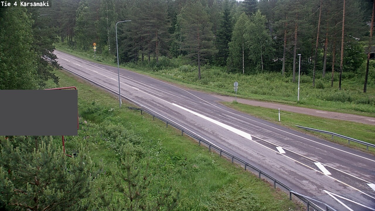 Weather Camera Image Road 4 Kärsämäki, Kärsämäki, Pohjois-Pohjanmaa