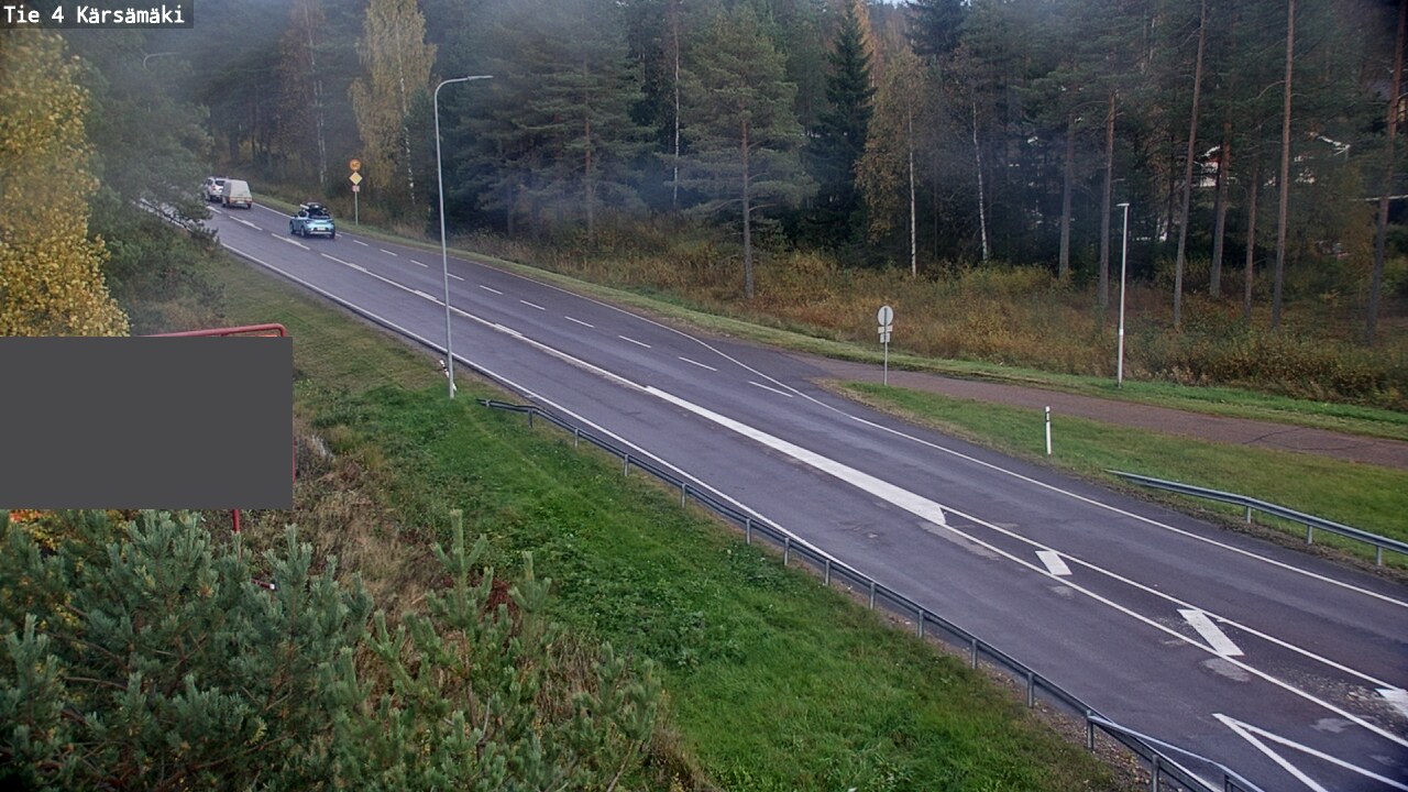 Weather Camera Image Väg 4 Kärsämäki, Kärsämäki, Pohjois-Pohjanmaa