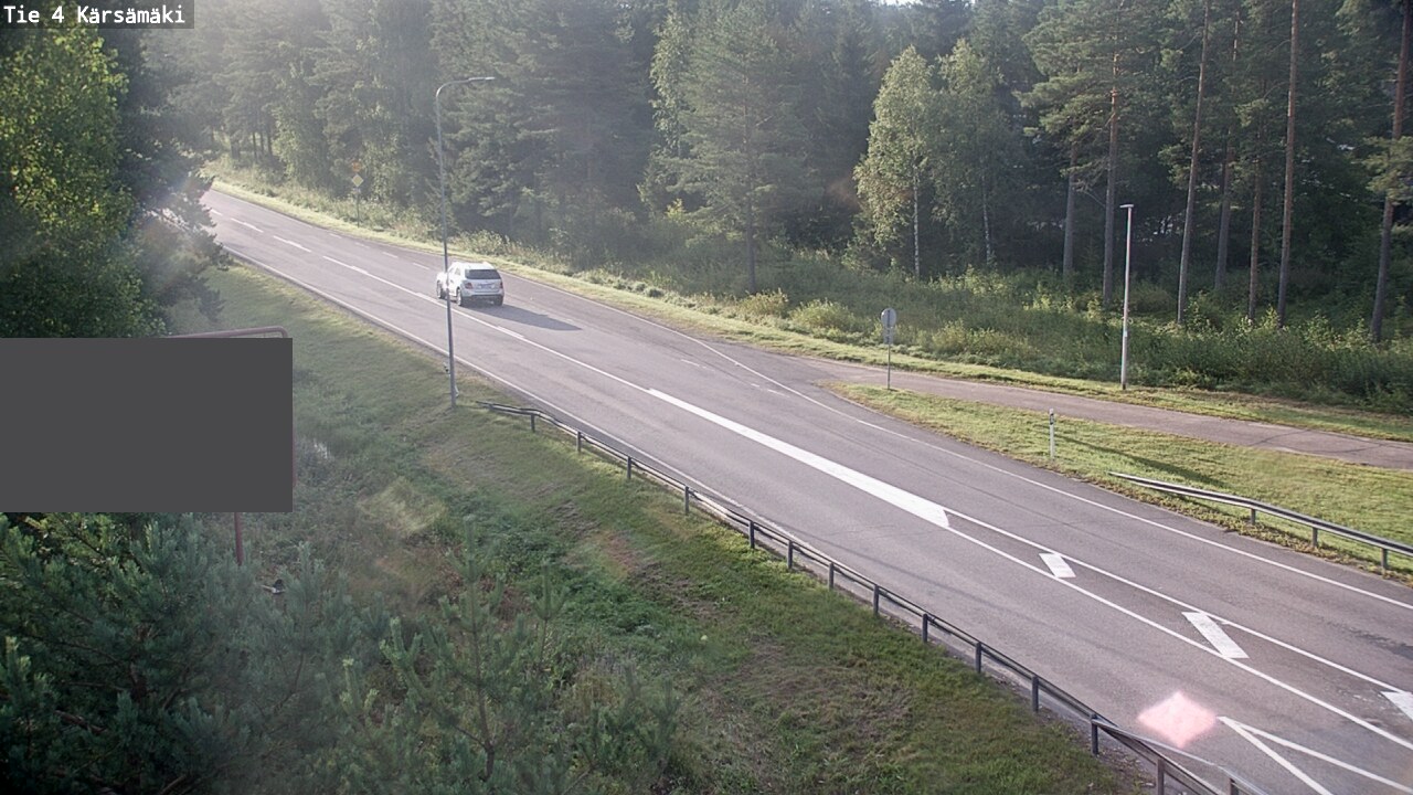 Weather Camera Image Road 4 Kärsämäki, Kärsämäki, Pohjois-Pohjanmaa