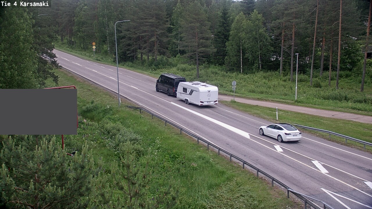 Weather Camera Image Road 4 Kärsämäki, Kärsämäki, Pohjois-Pohjanmaa