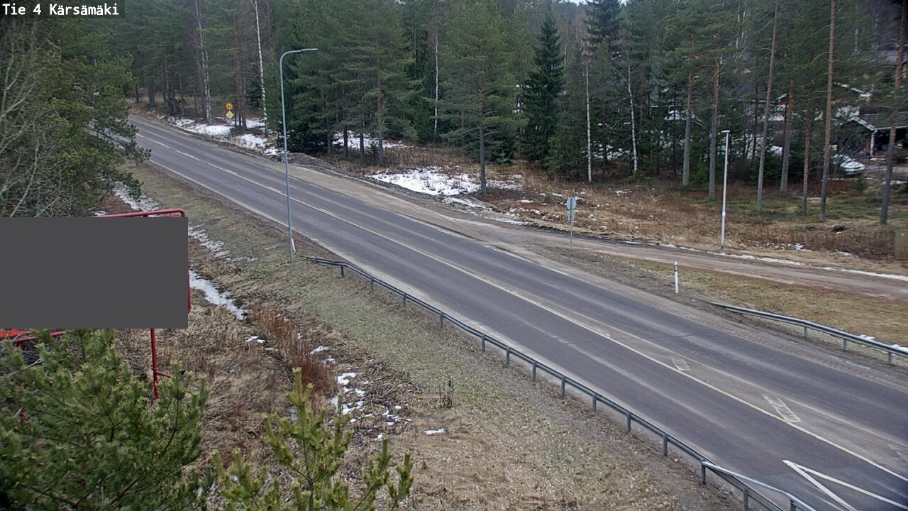 Weather Camera Image Road 4 Kärsämäki, Kärsämäki, Pohjois-Pohjanmaa