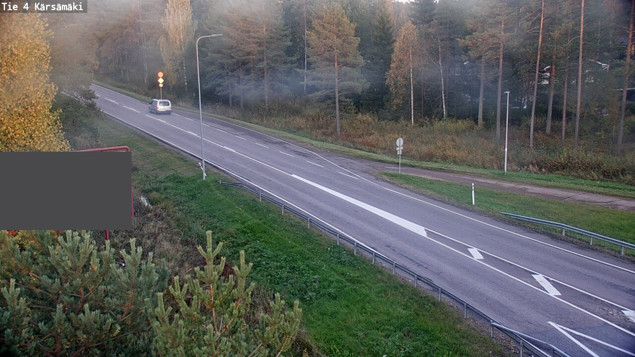 Weather Camera Image Väg 4 Kärsämäki, Kärsämäki, Pohjois-Pohjanmaa