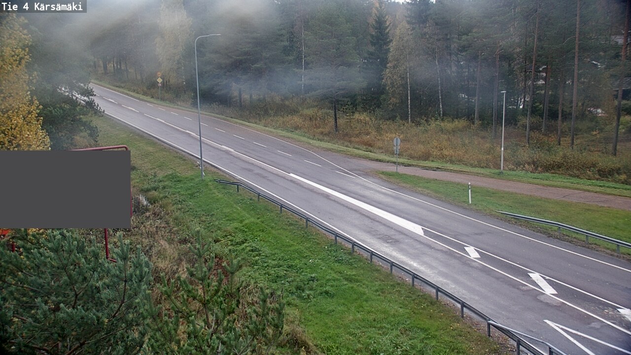 Weather Camera Image Väg 4 Kärsämäki, Kärsämäki, Pohjois-Pohjanmaa