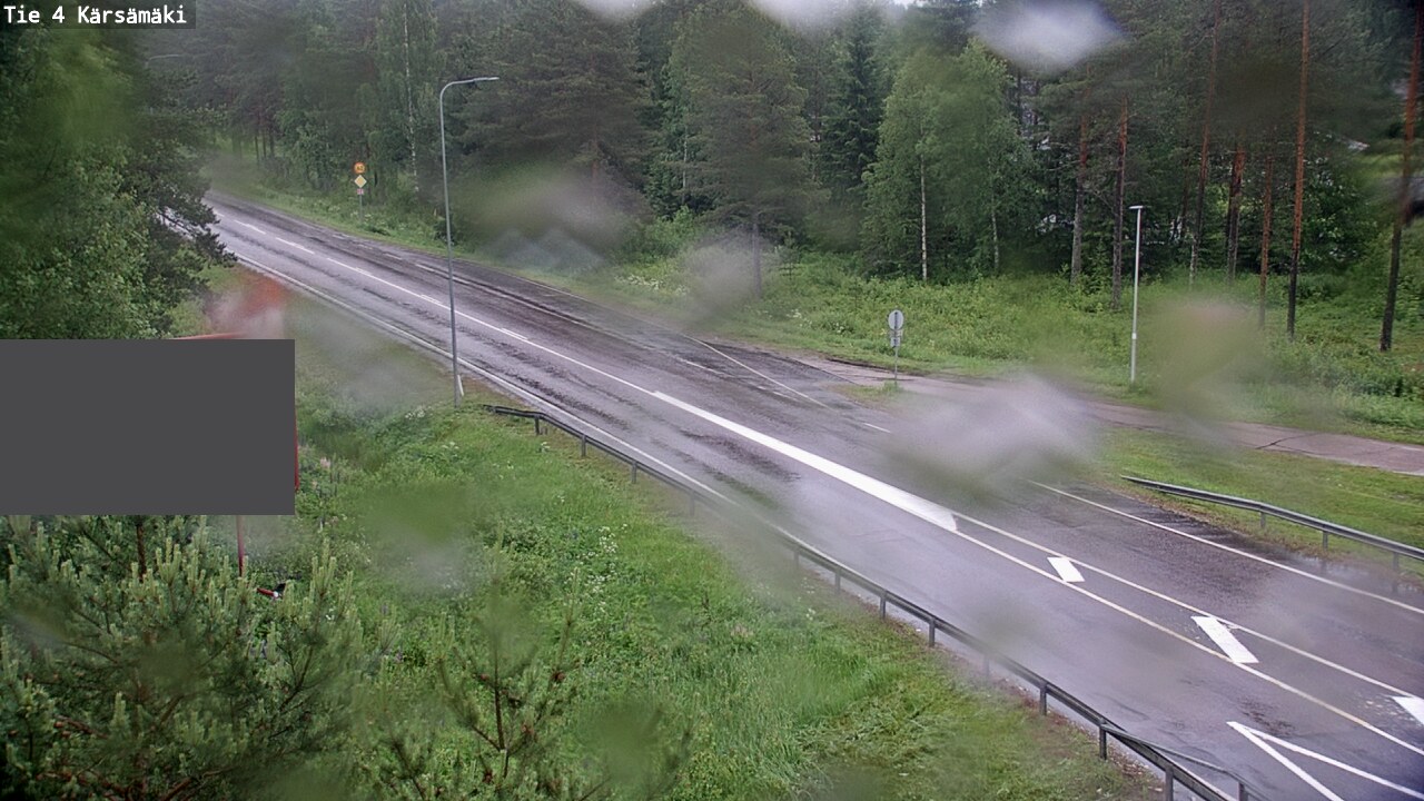 Weather Camera Image Road 4 Kärsämäki, Kärsämäki, Pohjois-Pohjanmaa