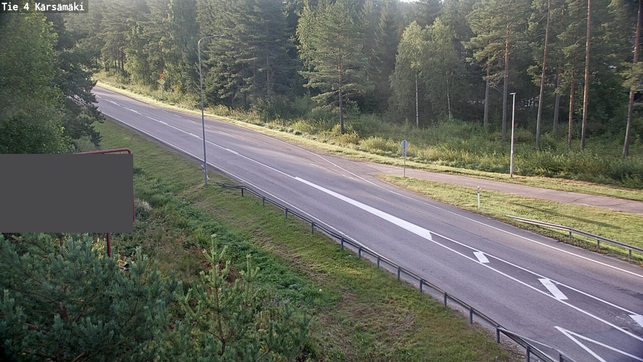 Weather Camera Image Road 4 Kärsämäki, Kärsämäki, Pohjois-Pohjanmaa