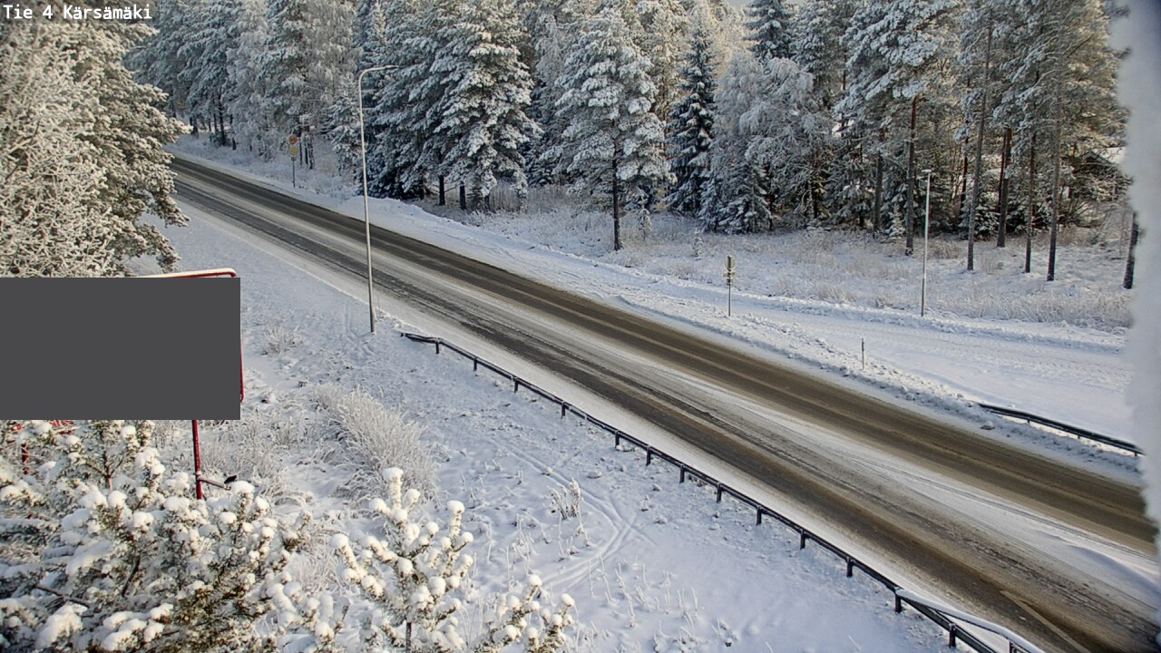 Weather Camera Image Road 4 Kärsämäki, Kärsämäki, Pohjois-Pohjanmaa