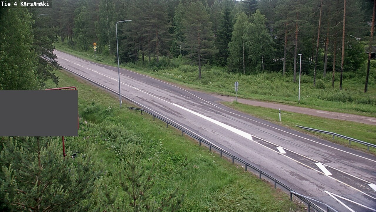 Weather Camera Image Road 4 Kärsämäki, Kärsämäki, Pohjois-Pohjanmaa