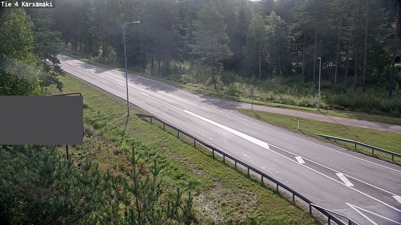 Weather Camera Image Road 4 Kärsämäki, Kärsämäki, Pohjois-Pohjanmaa