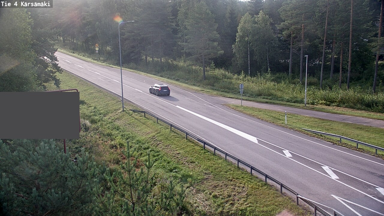 Weather Camera Image Road 4 Kärsämäki, Kärsämäki, Pohjois-Pohjanmaa